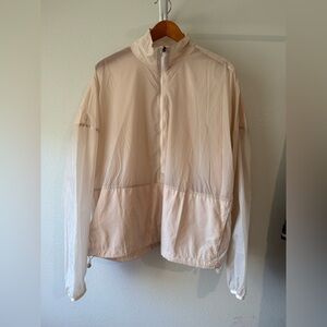Fabletics beige windbreaker